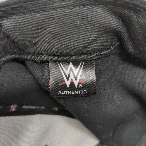 Roman Reigns Bulldog Snapback Cap Black One Size Adjustable Cotton Authentic WWE - Picture 9 of 10